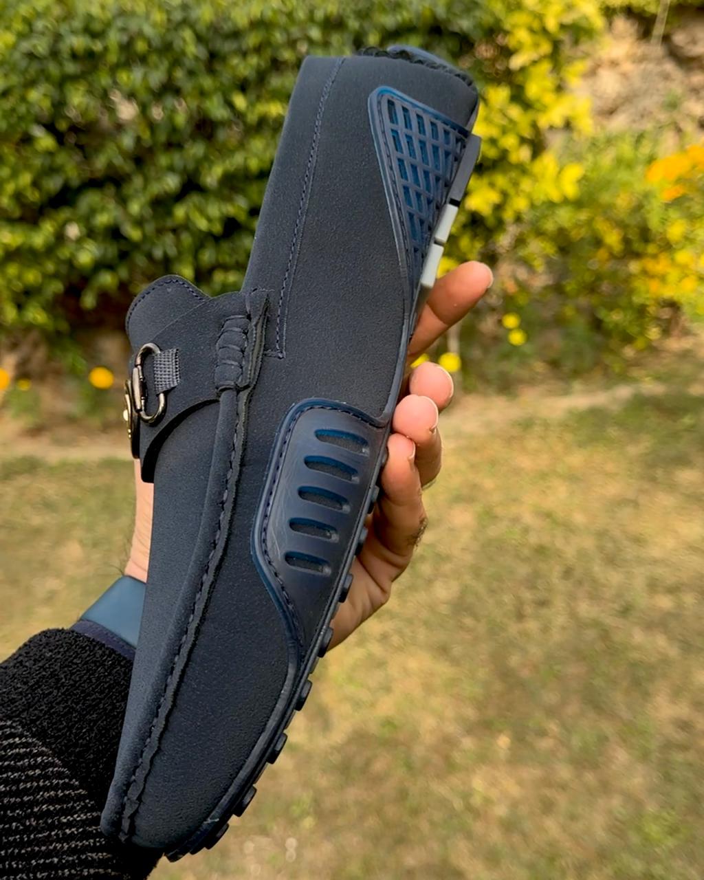 (SQ-203) Royal Blue Moccasin