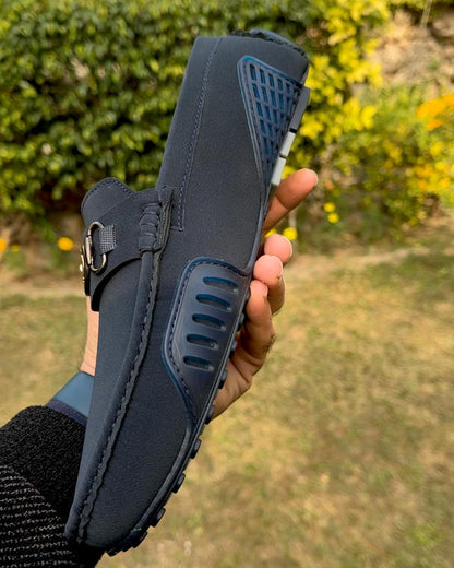 (SQ-203) Royal Blue Moccasin