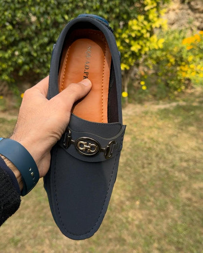 (SQ-203) Royal Blue Moccasin