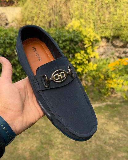 (SQ-203) Royal Blue Moccasin