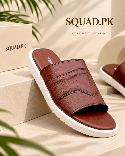 SQ-201 Vintage Brown Slide